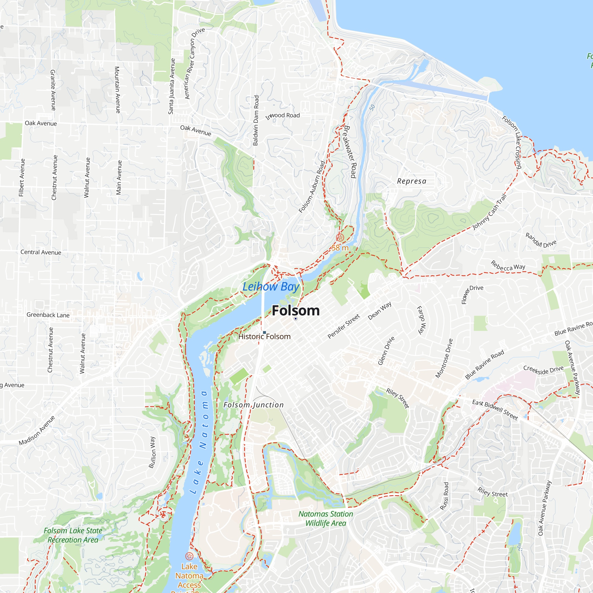Visitor Center map