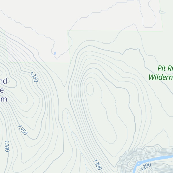 Map of First Butte