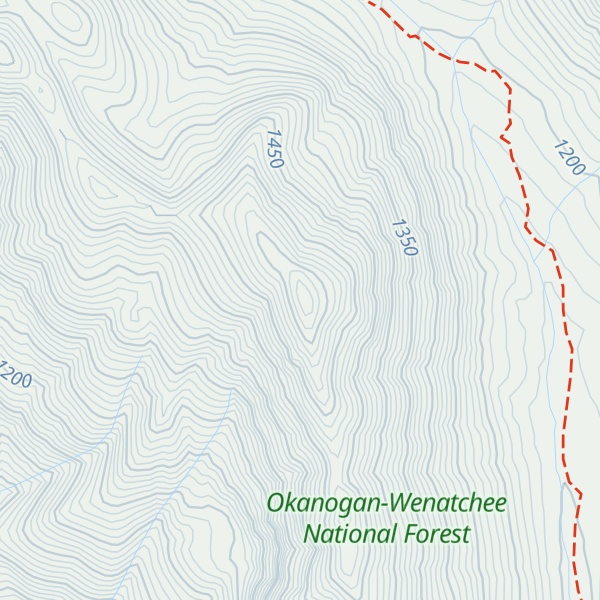 Map of Little Kachess