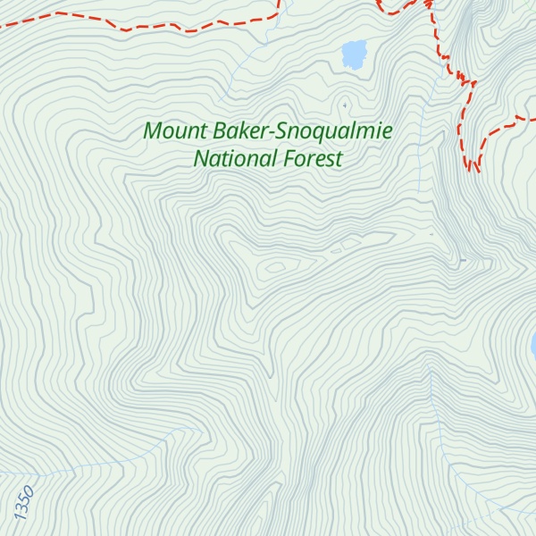 Map of Fortune Mountain
