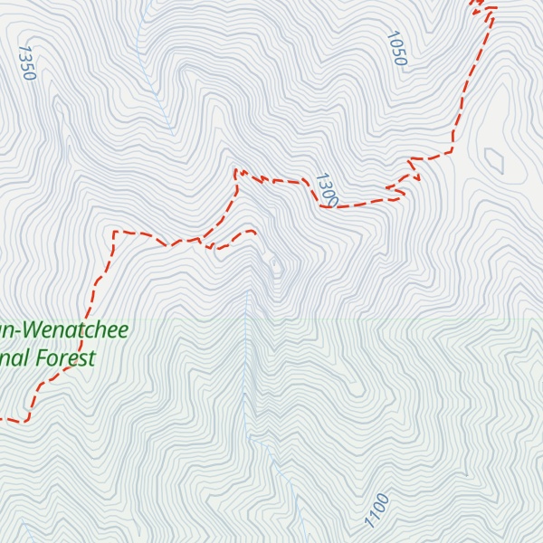 Map of Goat Peak East