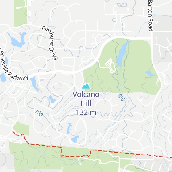 Map of Volcano Hill