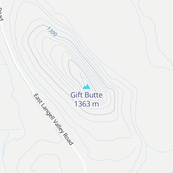 Map of Gift Butte