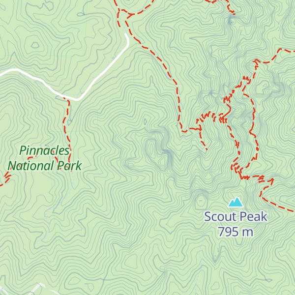 Map of The Fingers