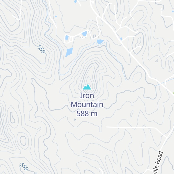 Map of Iron Mountain
