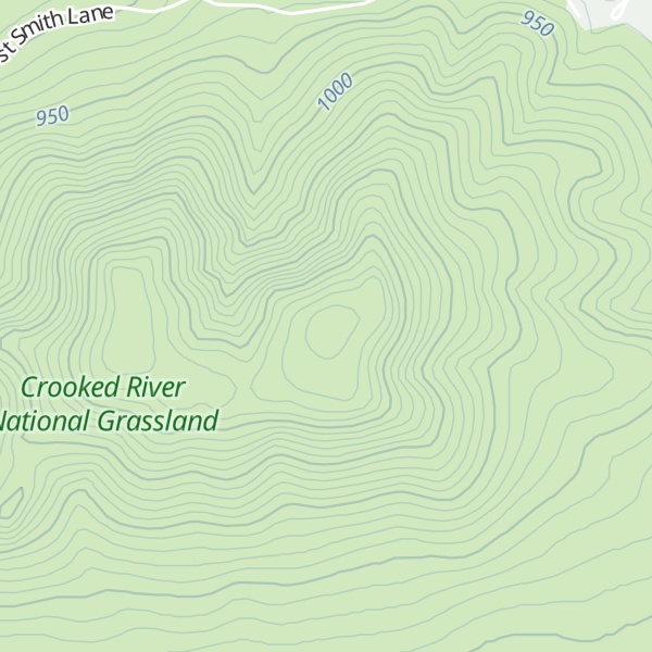 Map of Juniper Butte
