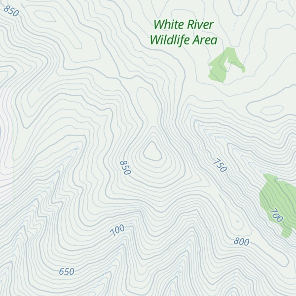 Map of Postage Stamp Butte
