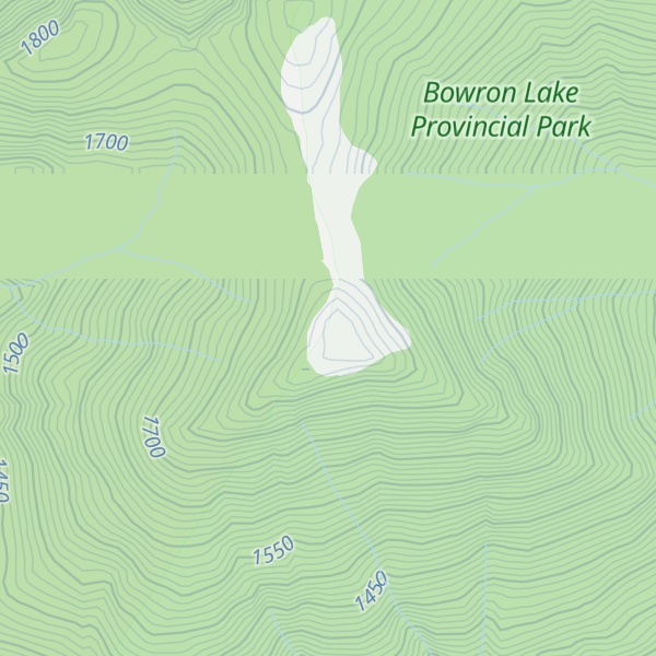 Map of Mount Kruger