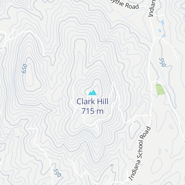 Map of Clark Hill