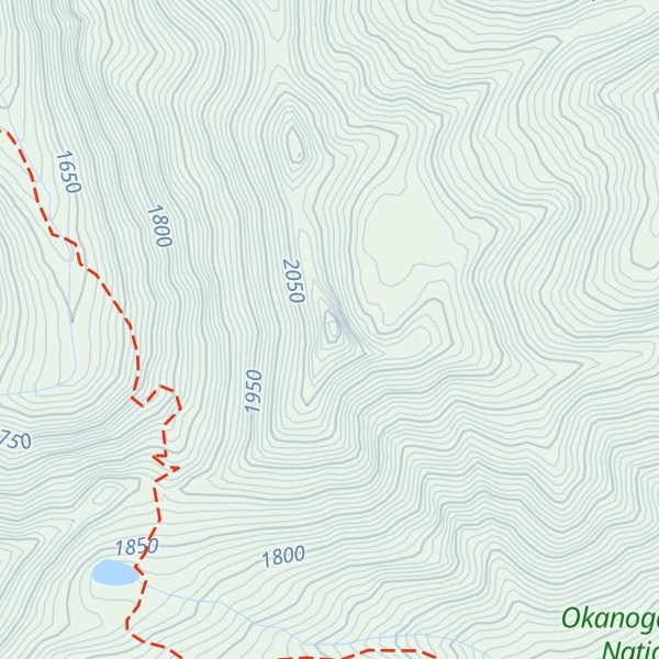 Map of Buffalo Hump