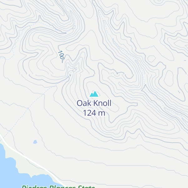 Map of Oak Knoll