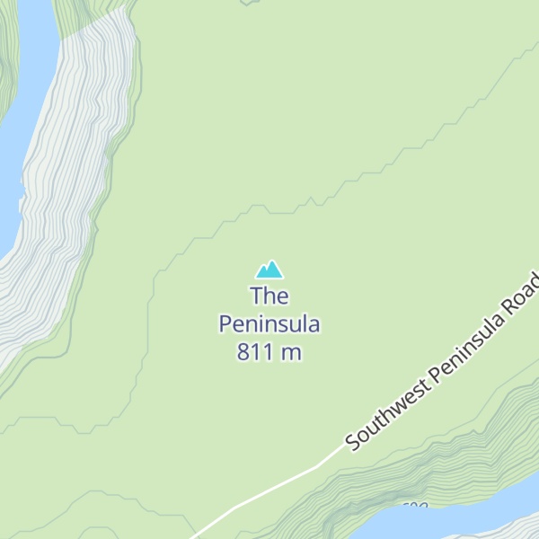 Map of The Peninsula