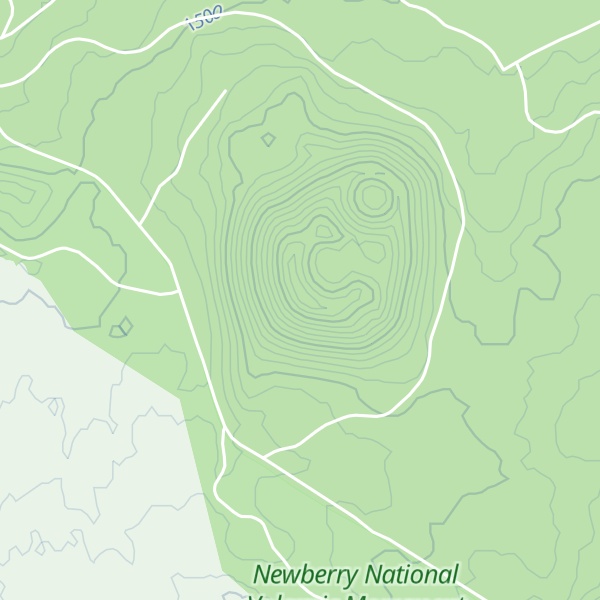 Map of Klawhop Butte