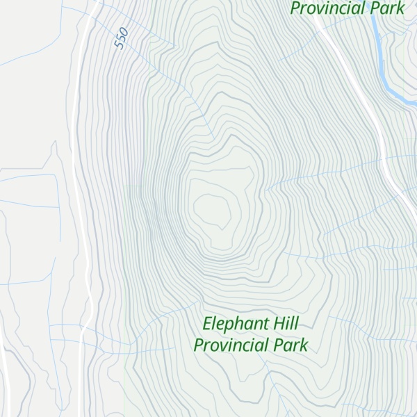 Map of Elephant Hill