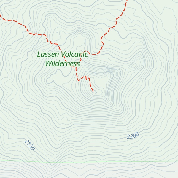 Map of Mount Harkness