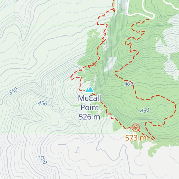Map of McCall Point