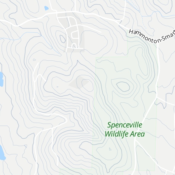 Map of Rose Hill