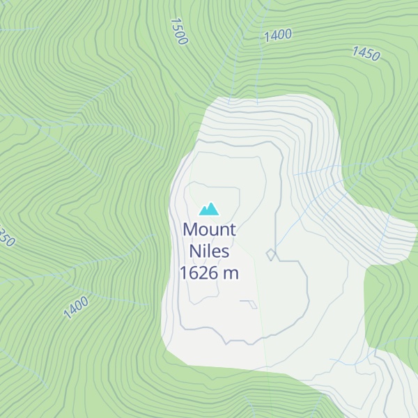 Map of Mount Niles