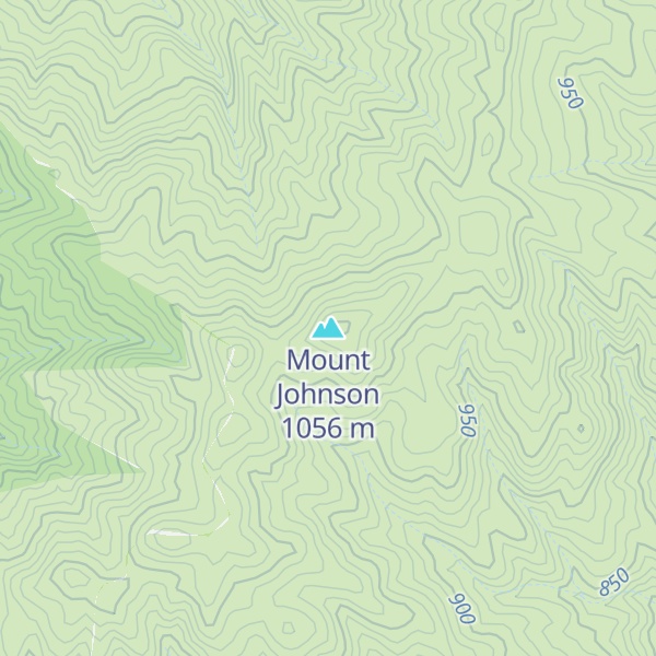 Map of Mount Johnson