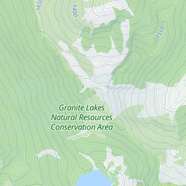 Map of Razorback Mountain