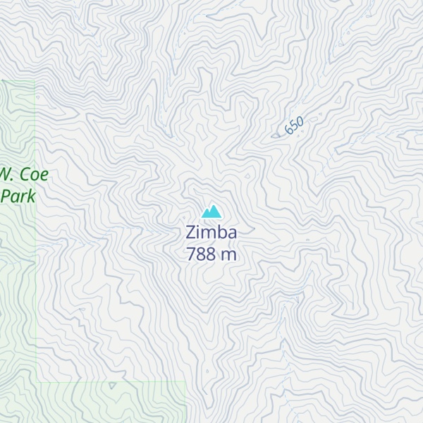 Map of Zimba