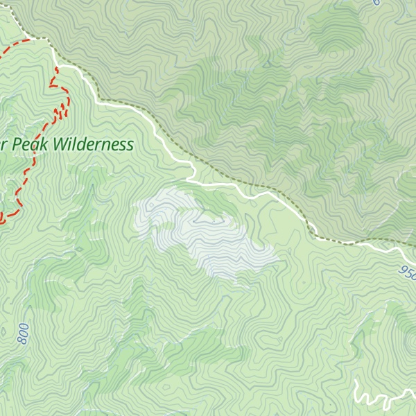 Map of Lion Peak