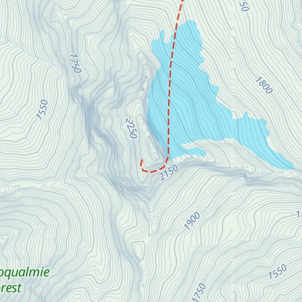 Map of Sloan Peak
