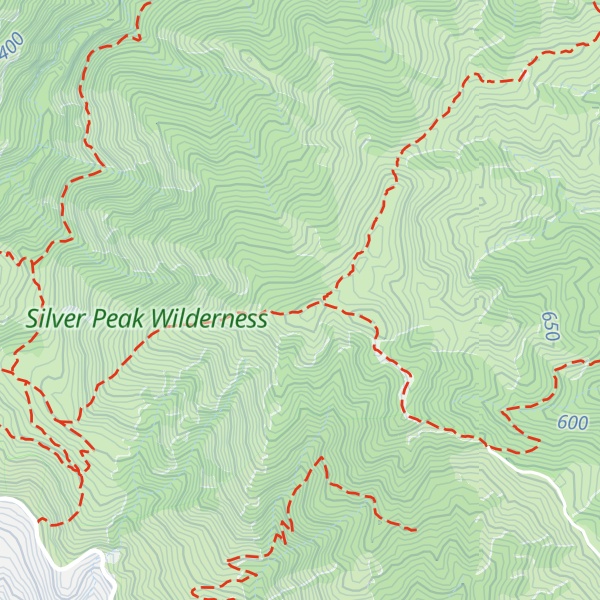Map of Mount Mars