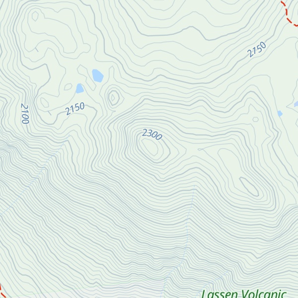 Map of Saddle Mountain