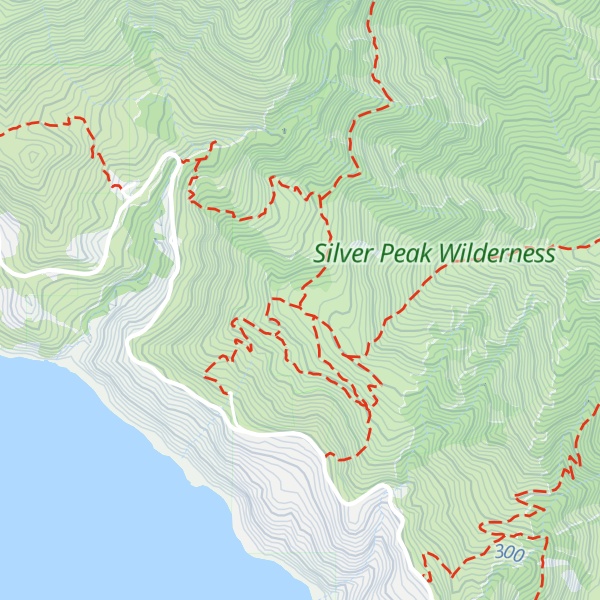 Map of Thorndyke Top