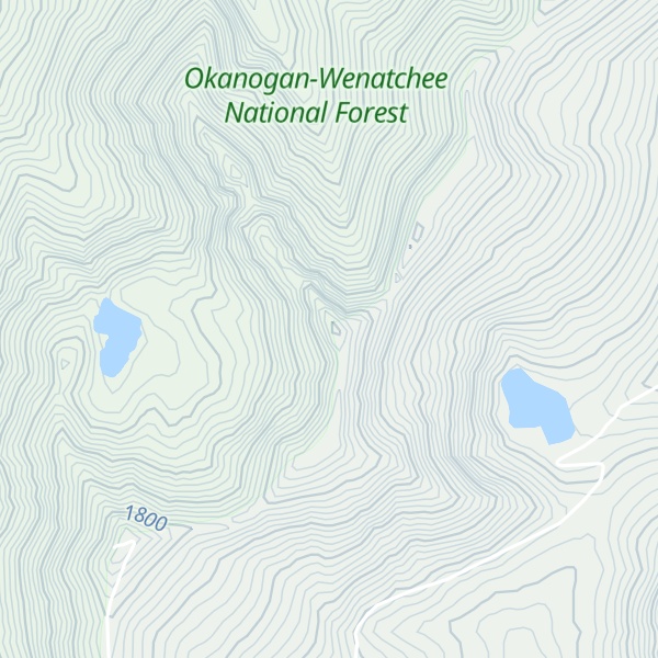 Map of Miners Ridge