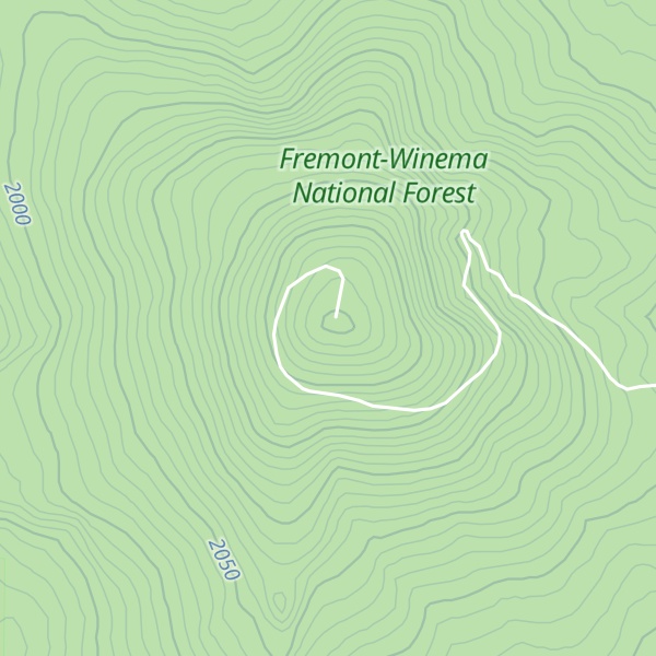 Map of Bald Mountain