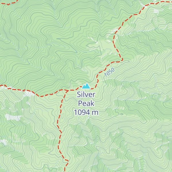 Map of Silver Peak