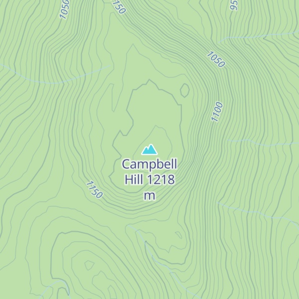 Map of Campbell Hill