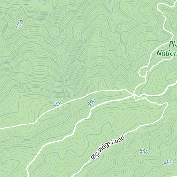 Map of Stephens Ridge