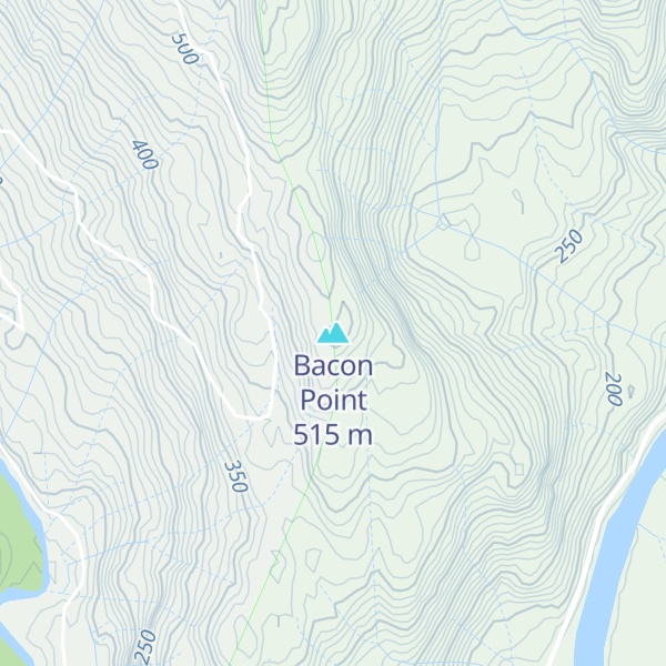 Map of Bacon Point