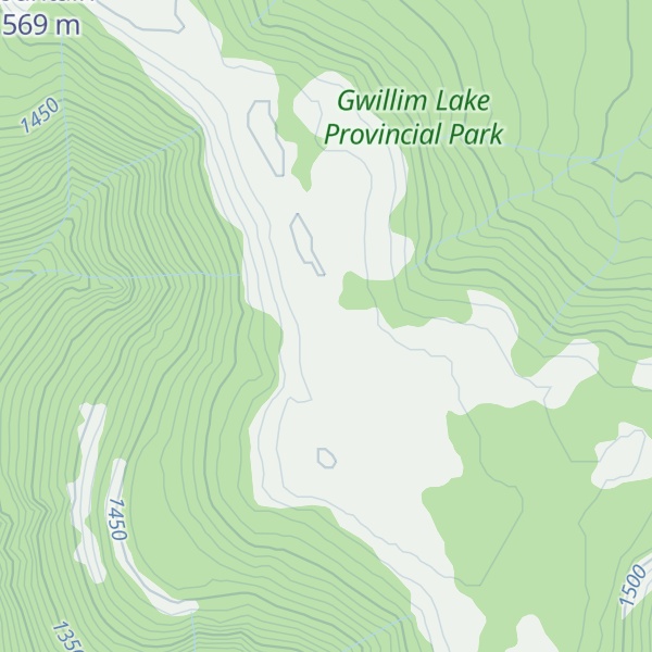 Map of Elephant Ridge