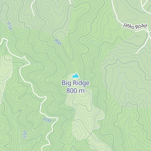 Map of Big Ridge