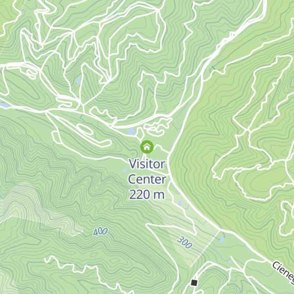 Map of Visitor Center