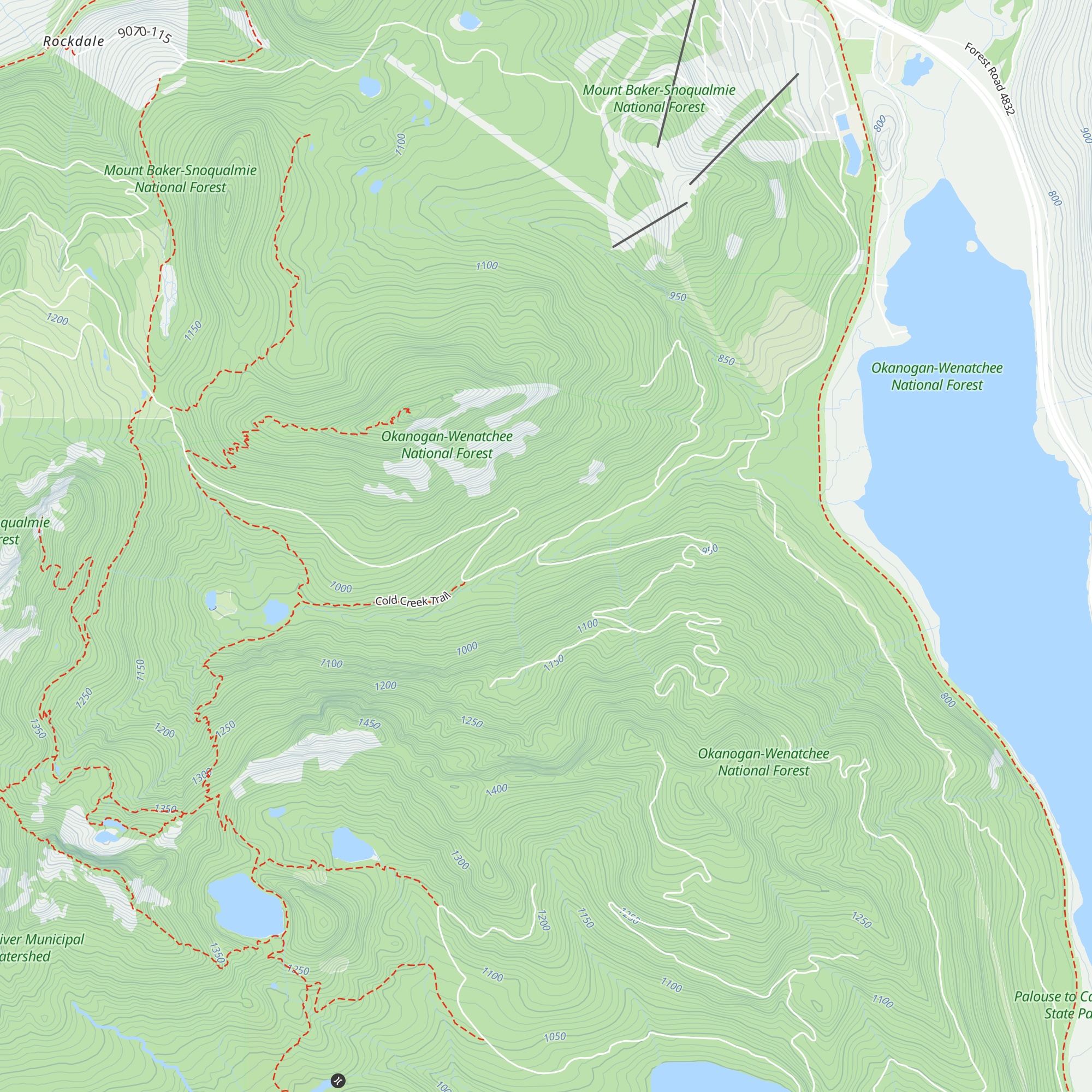 Jim Brooks Warming Hut map