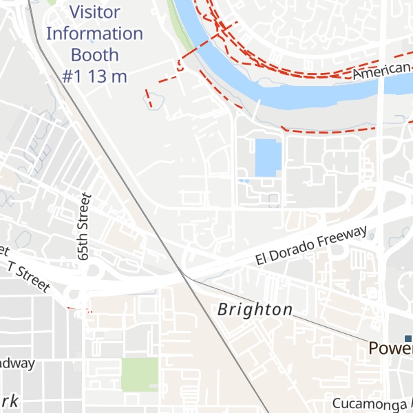 Map of Visitor Information Booth #2