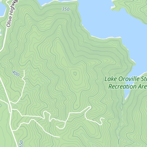 Map of South Bidwell Hill