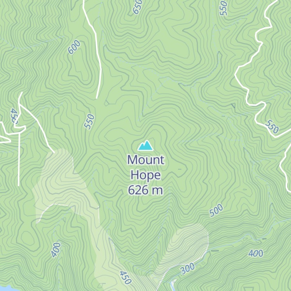 Map of Mount Hope