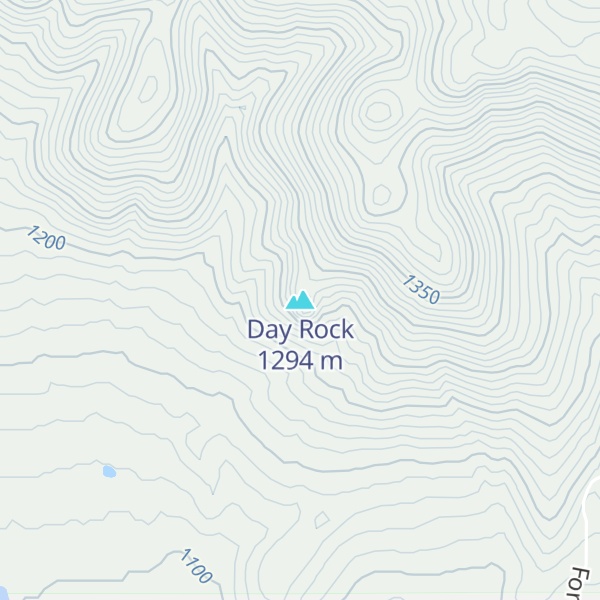 Map of Day Rock