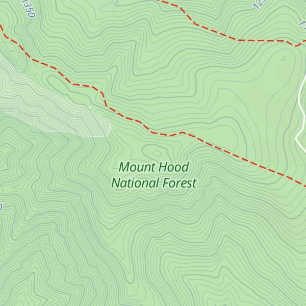 Map of Gordon Butte