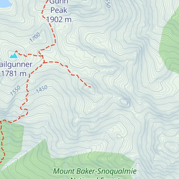 Map of Wing Peak