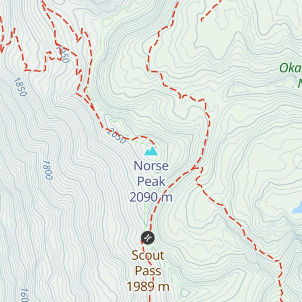 Map of Norse Peak