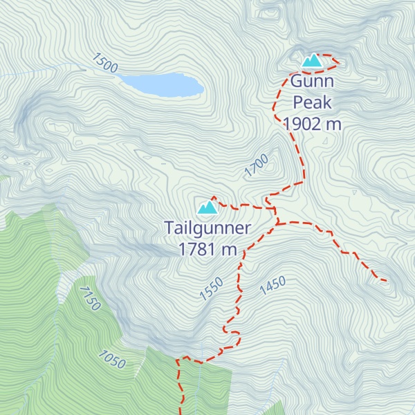 Map of Tailgunner