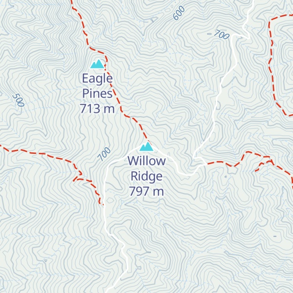 Map of Willow Ridge