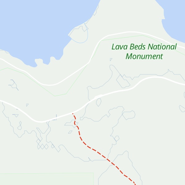 Map of Hospital Rock